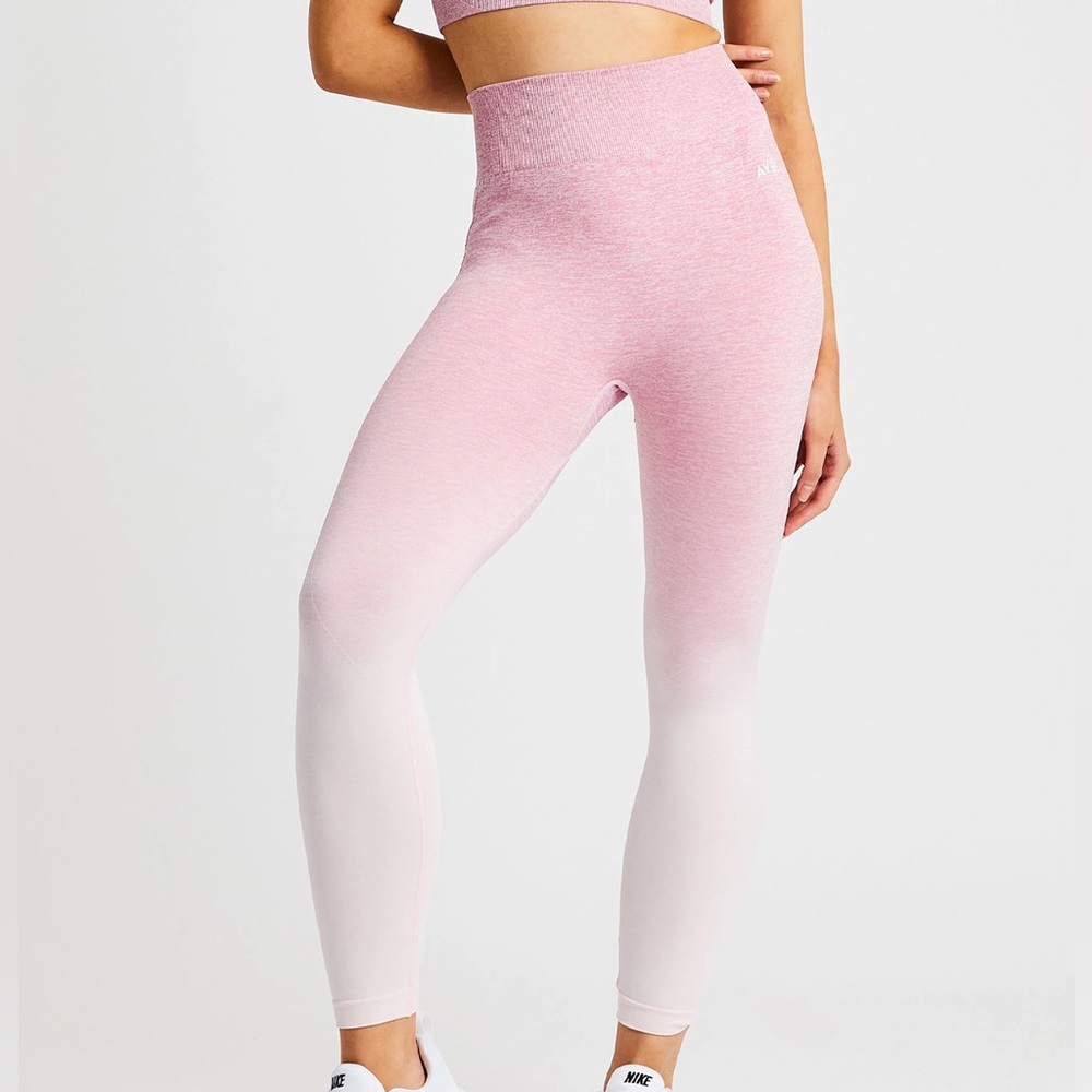 AYBL Pink Ombré Seamless Leggings